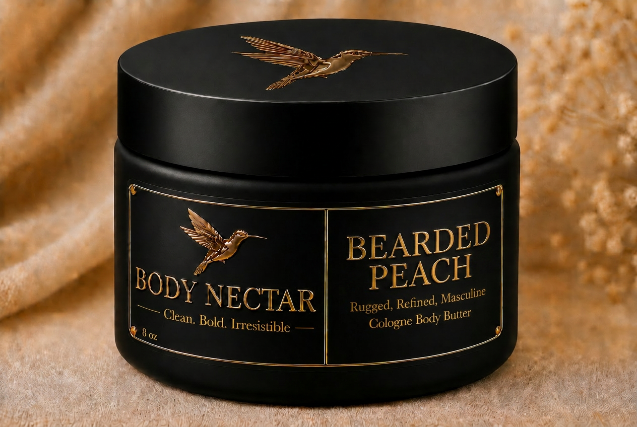 Bearded Peach — Body Nectar cologne body butter